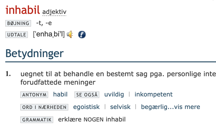 Inhabil